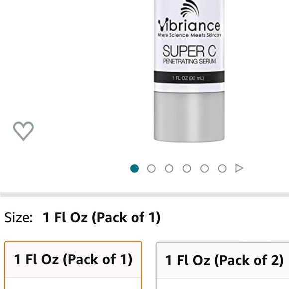 Vibriance Super C Serum for Mature Skin, All-In-One Formula - Picture 4 of 5